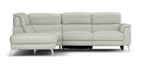 Leather recliner sofas